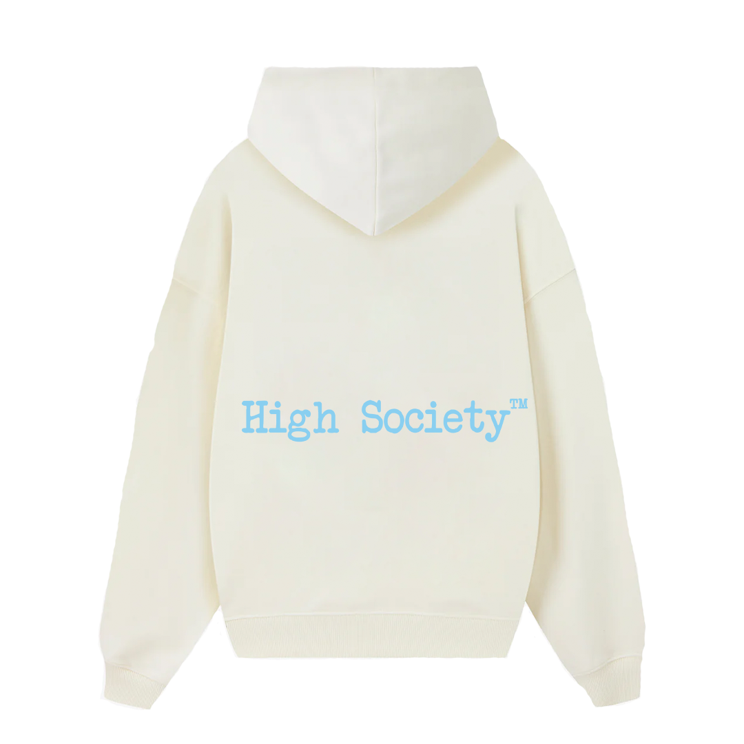 Hoodie "SkyBlue Linelogo"