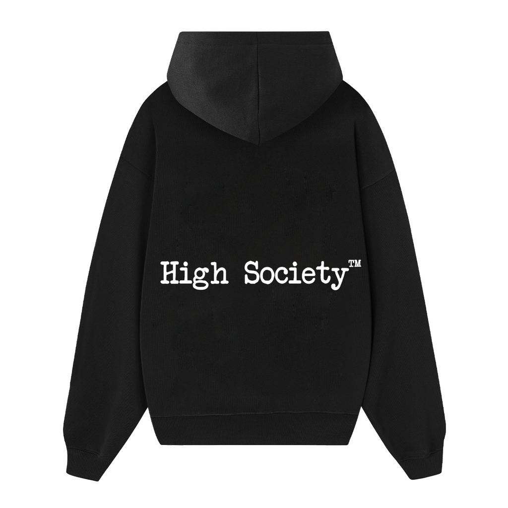 Hoodie "White Linelogo"