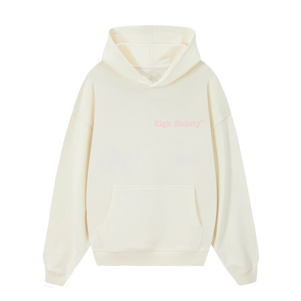 Hoodie "Pink Linelogo"