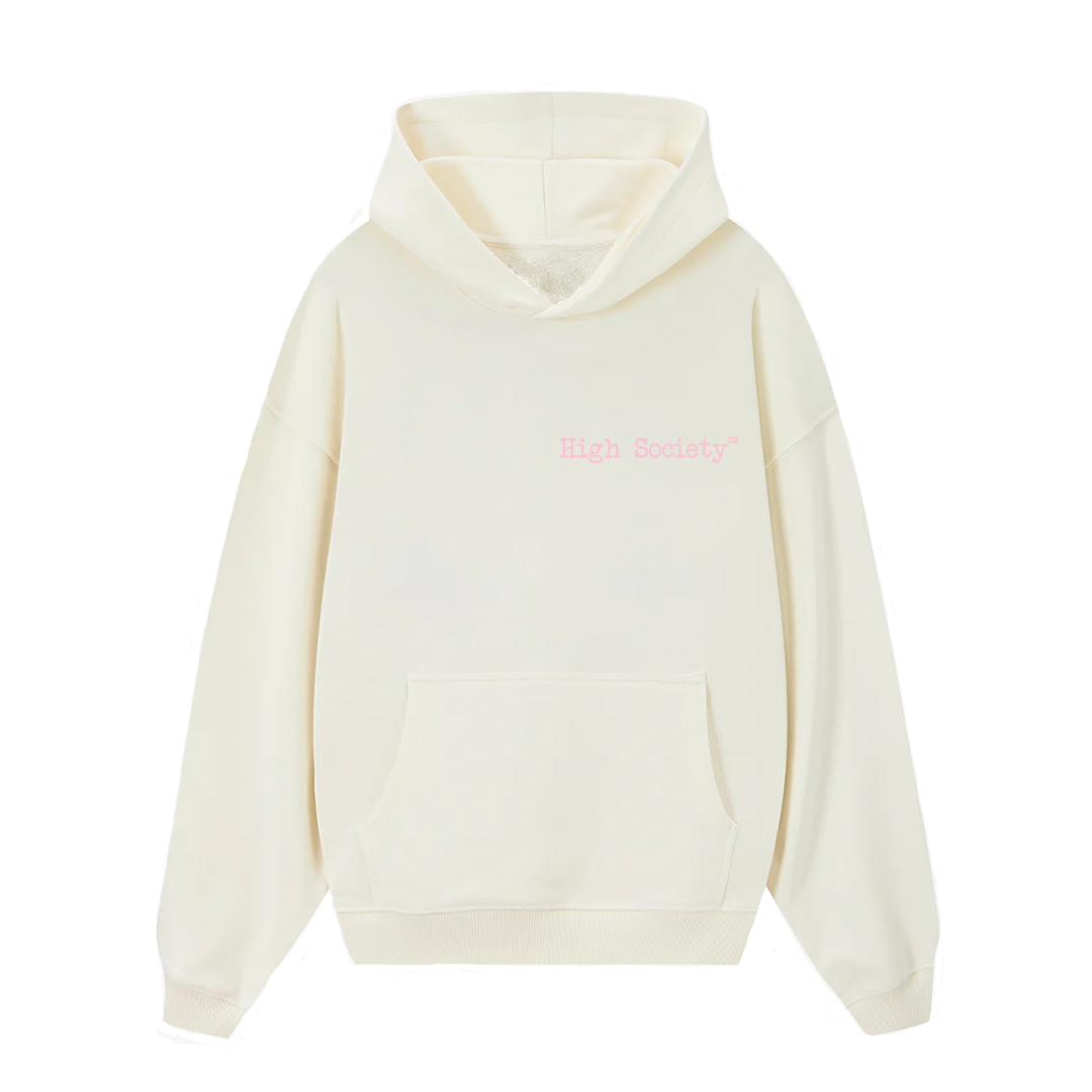 Hoodie "Pink Linelogo"