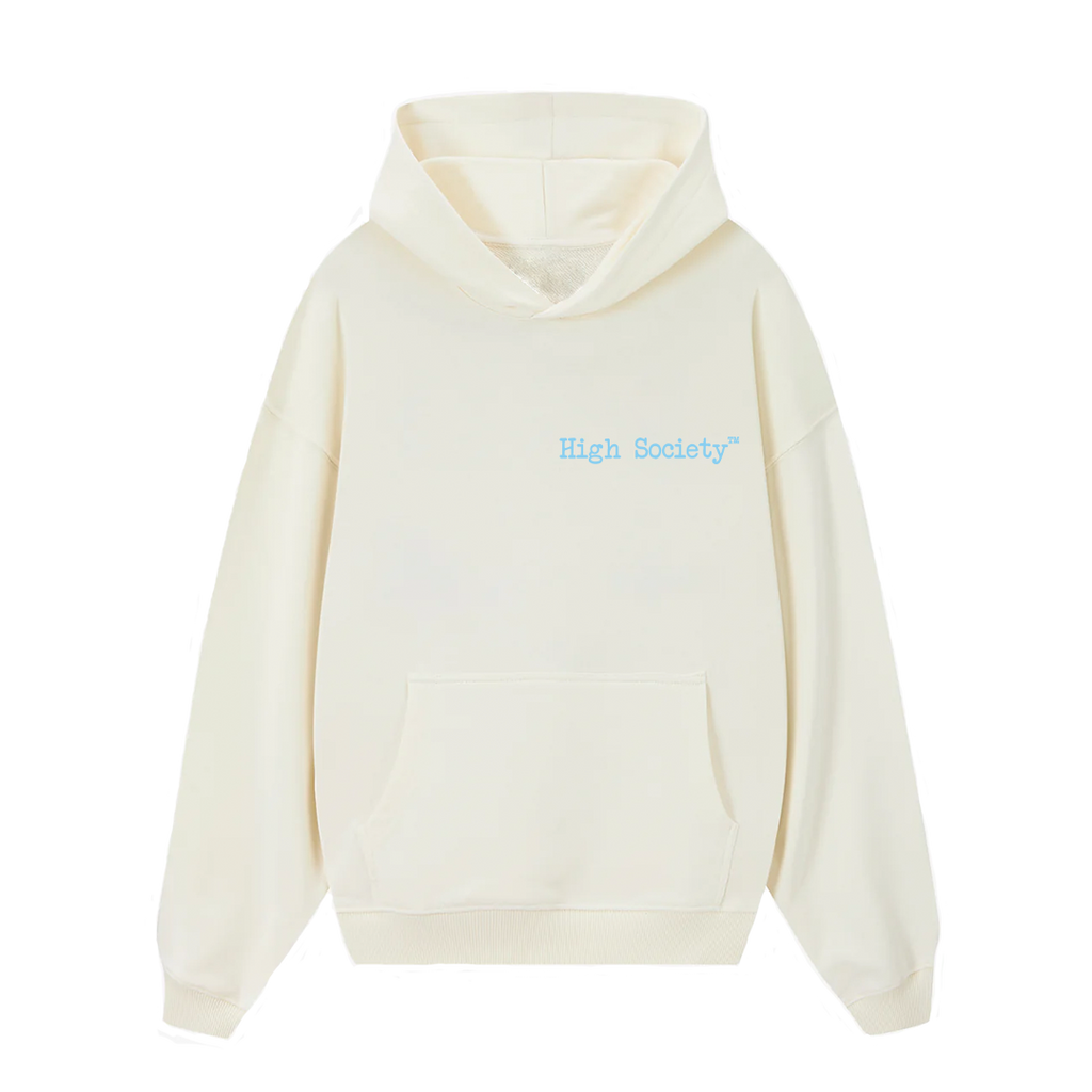 Hoodie "SkyBlue Linelogo"