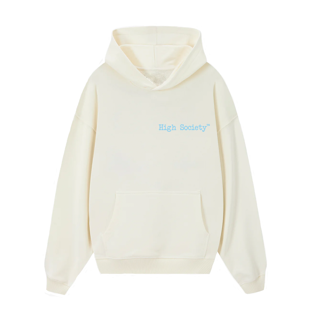Hoodie "SkyBlue Linelogo"