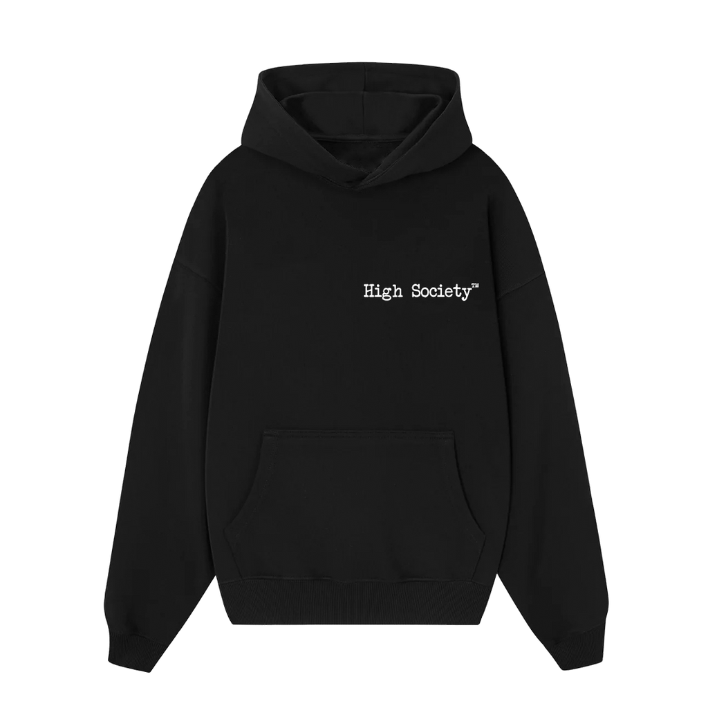 Hoodie "White Linelogo"