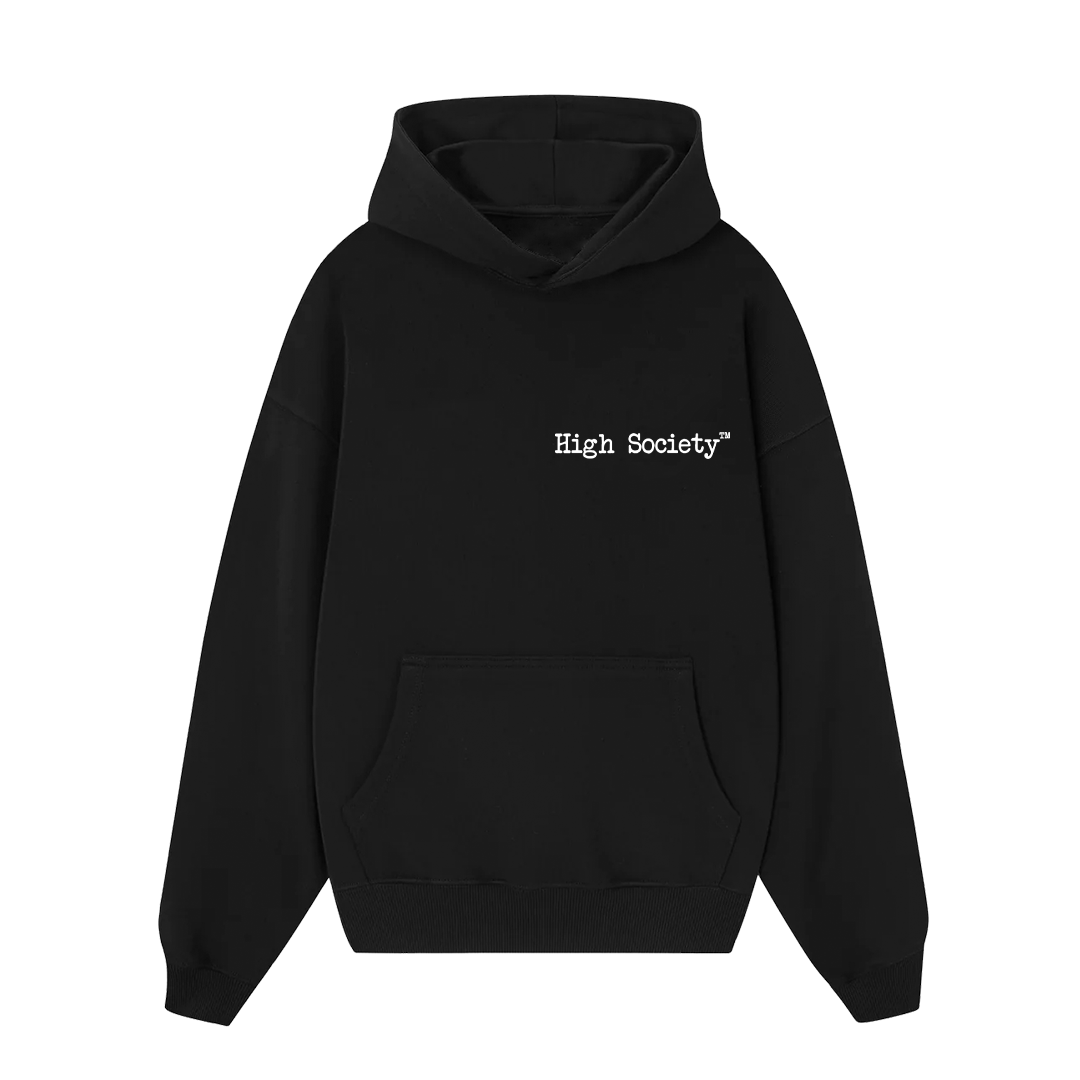 Hoodie "White Linelogo"