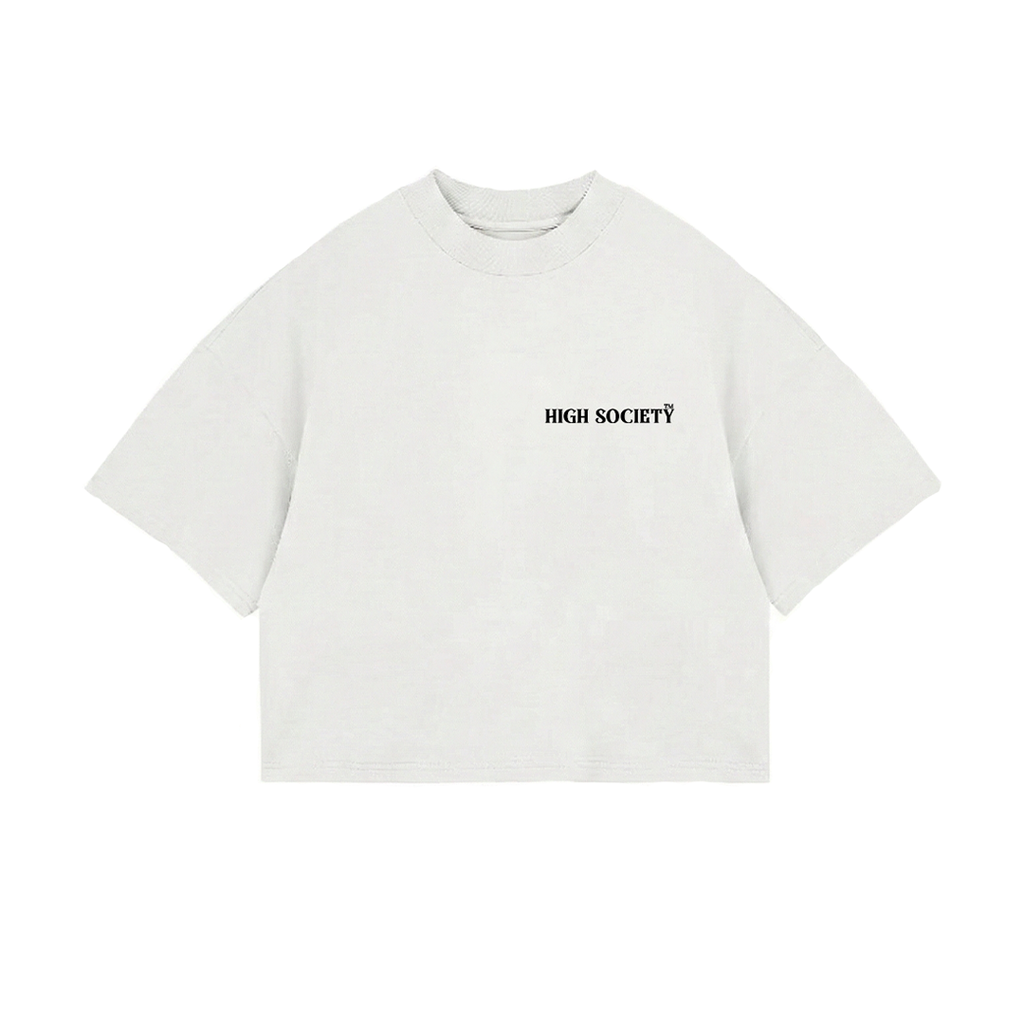 Oversized Crop Top "La Isla del Encanto"