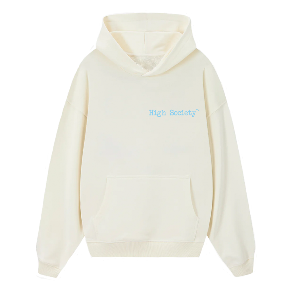 Hoodie "SkyBlue Linelogo"