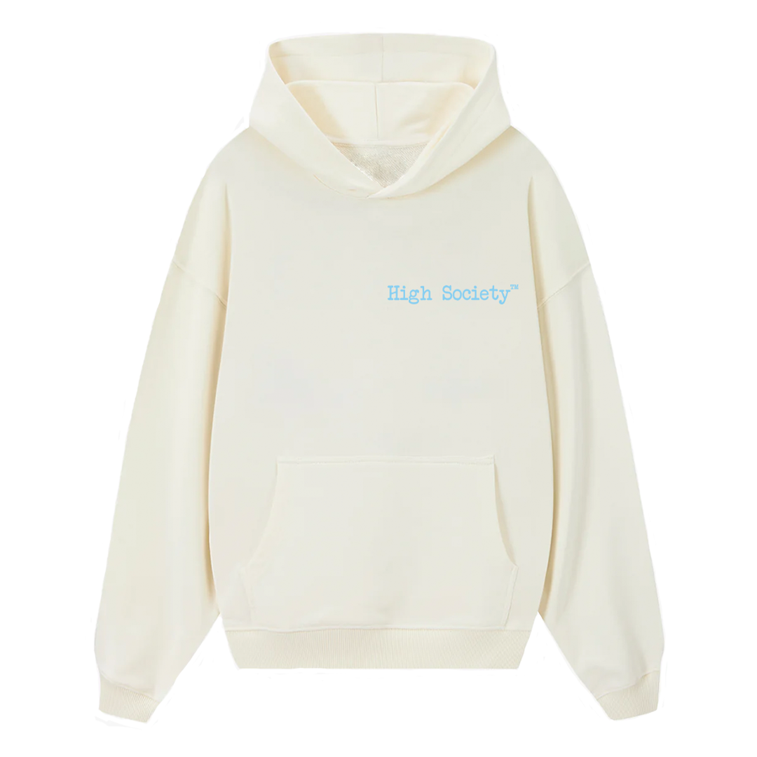 Hoodie "SkyBlue Linelogo"