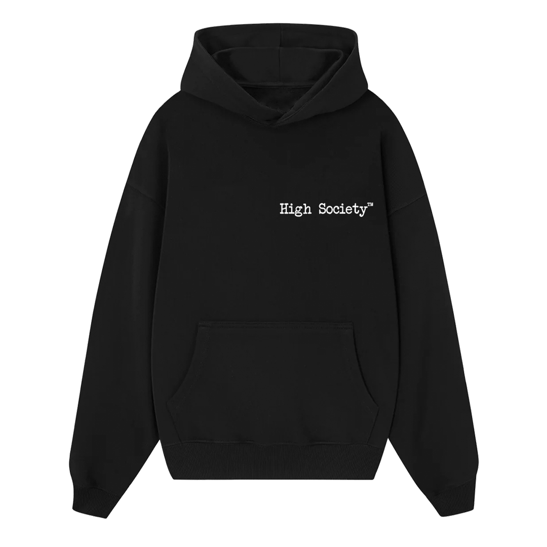 Hoodie "White Linelogo"